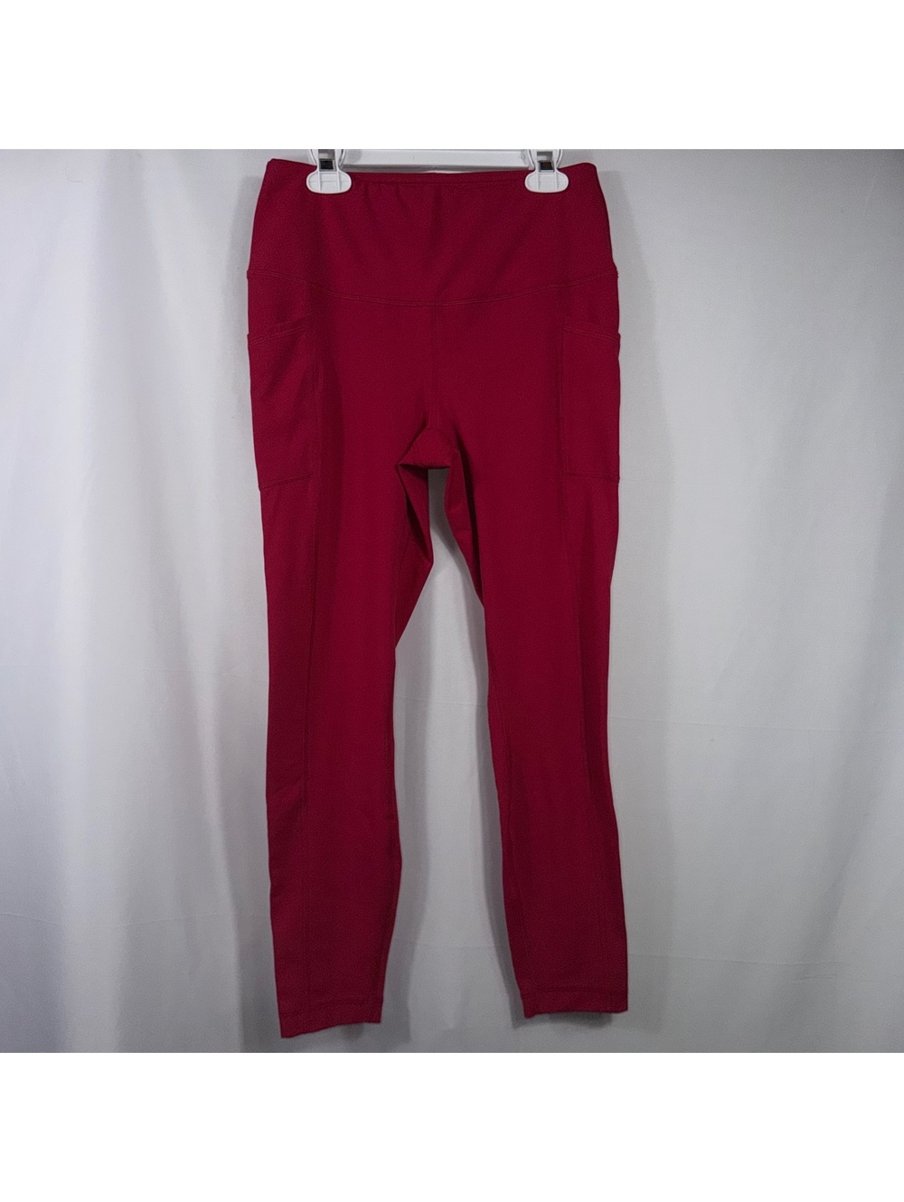 Yogalicious Red Pocket Leggings Size M